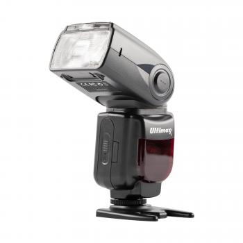 Ultimaxx TTL Dedicated Flash with LCD & Case for Canon
